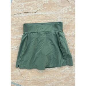 Green Nike Dri-Fit Athletic Running Skirt Skort Women's Size S Small